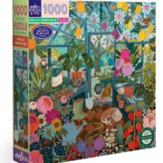 eeBoo 1000 Pc Puzzle - English Greenhouse