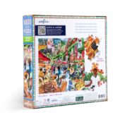 eeBoo 1000 Pc Puzzle - London Market - Image 2