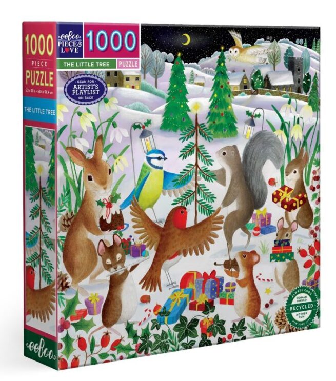 eeBoo 1000 Pc Puzzle - The Little Tree