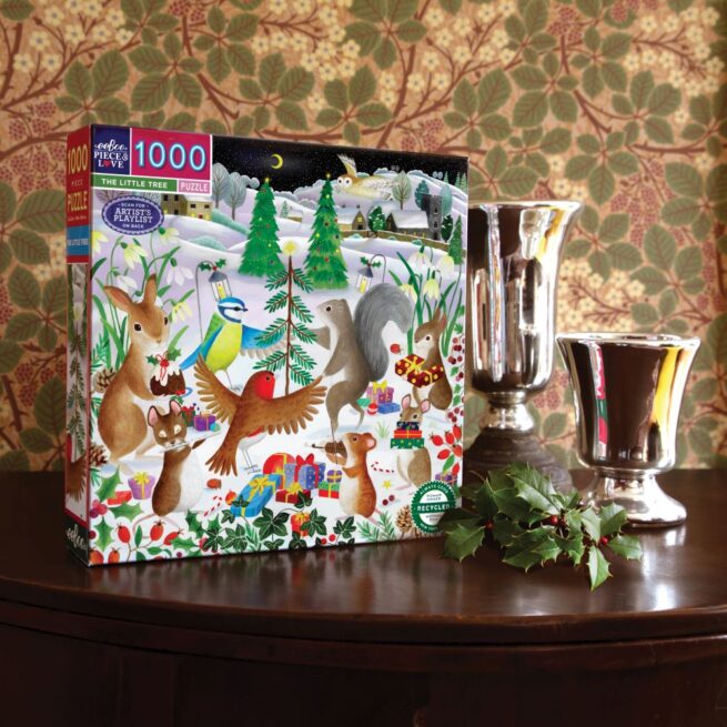 eeBoo 1000 Pc Puzzle - The Little Tree - Image 2