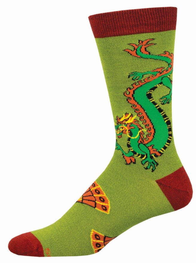 Socksmith Mens Socks Bamboo - Fan the Flames