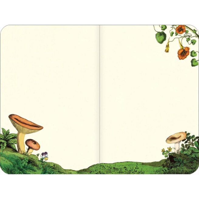 Cavallini 2025 Weekly Planner – Mushrooms - Image 2