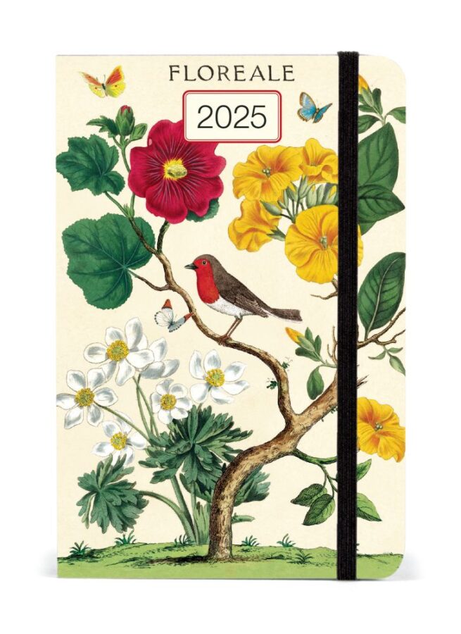 Cavallini 2025 Weekly Planner – Floreale