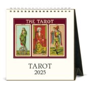 Cavallini 2025 Desk Calendar - Tarot