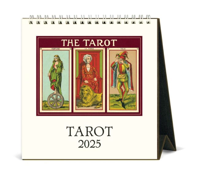 Cavallini 2025 Desk Calendar - Tarot