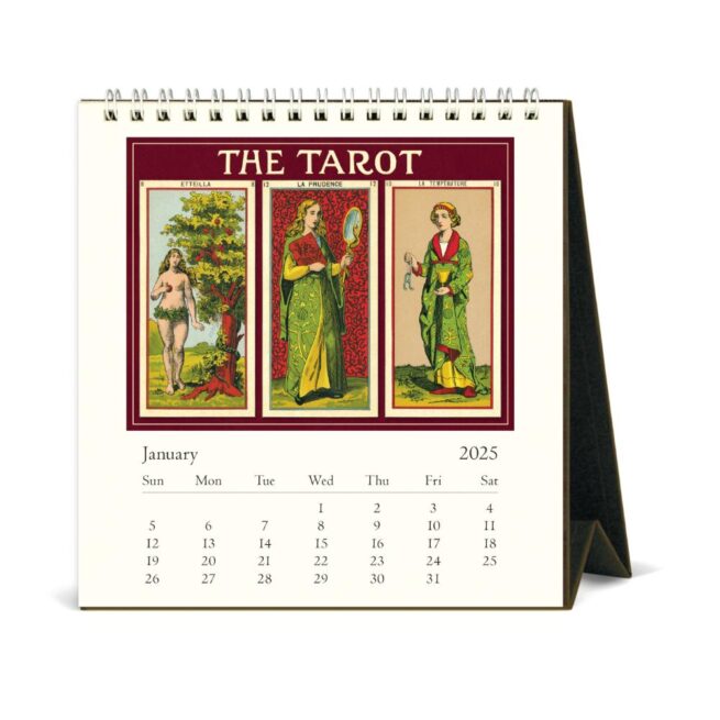 Cavallini 2025 Desk Calendar - Tarot - Image 2