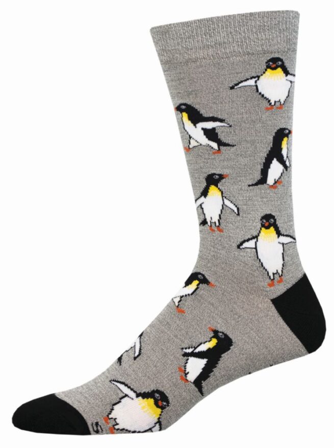 Socksmith Mens Socks Bamboo – Penguin