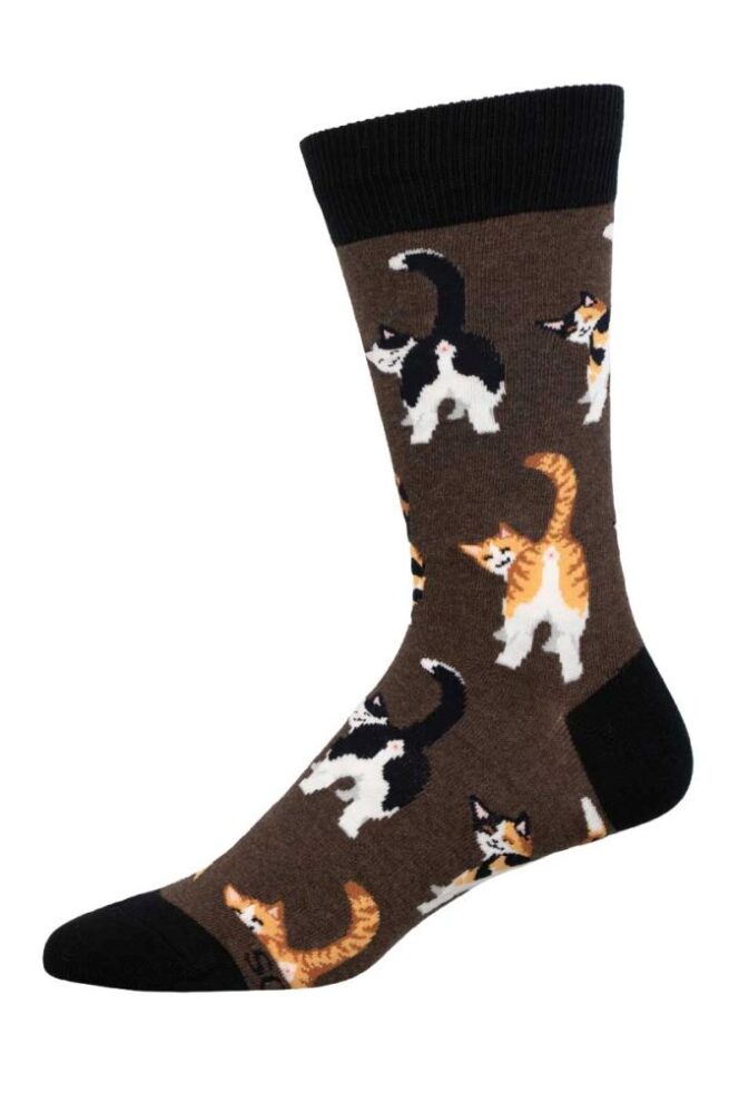 Socksmith Mens Socks - Cat Butts