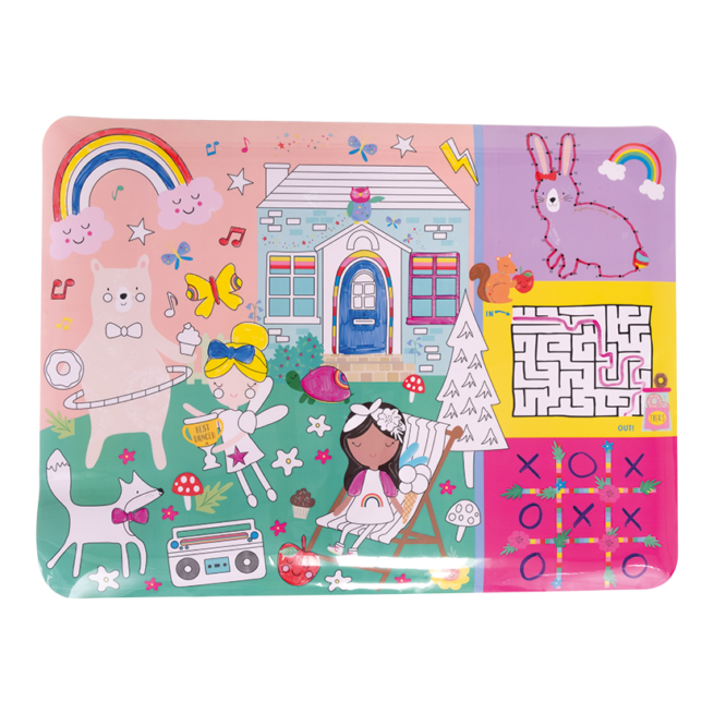 Floss & Rock Activity Mat - Rainbow Fairy - Image 2