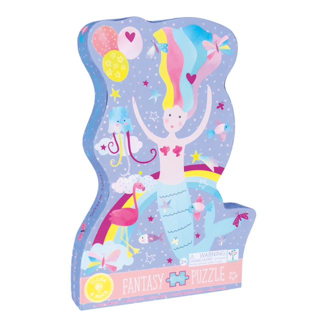 Floss & Rock 40 Pc Shaped Jigsaw Puzzle – Fantasy