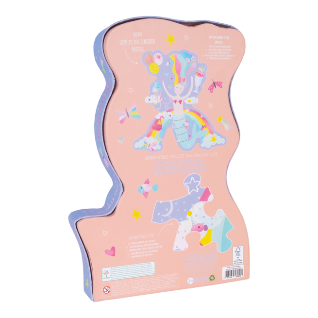 Floss & Rock 40 Pc Shaped Jigsaw Puzzle – Fantasy - Image 3
