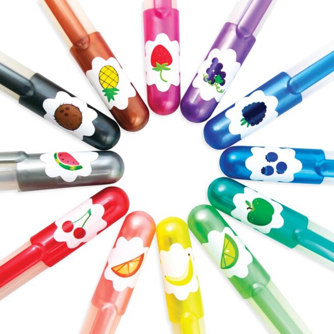 Ooly Pen – Yummy Yummy Glitter Scented Gel Pens/12 - Image 3