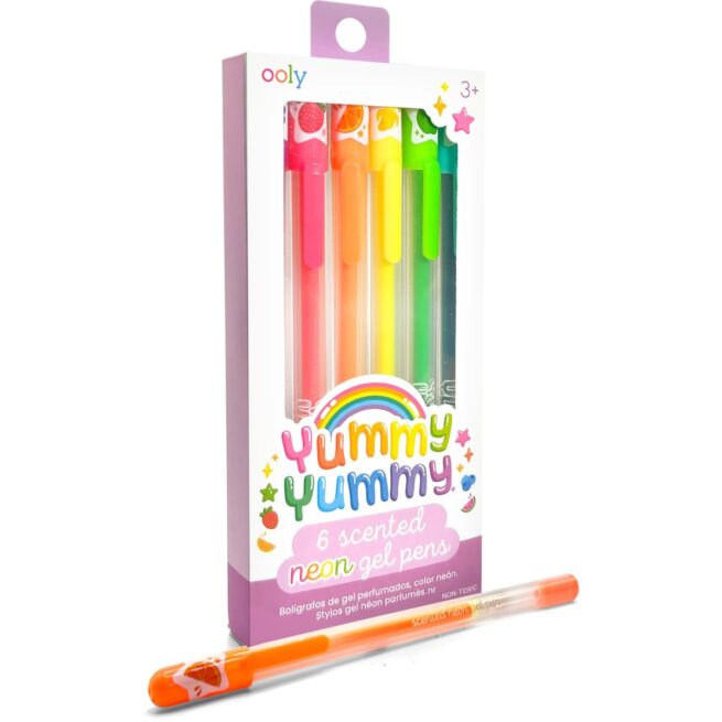 Ooly Pen – Yummy Yummy Neon Gel Pens/6
