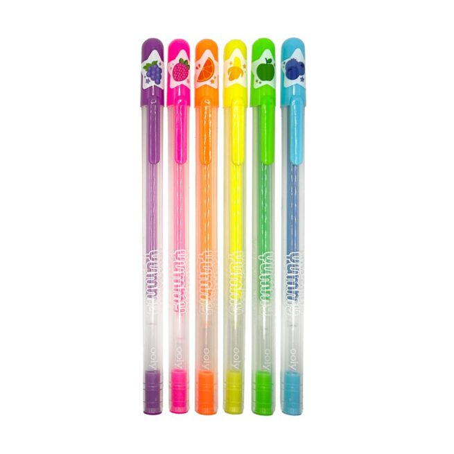 Ooly Pen – Yummy Yummy Neon Gel Pens/6 - Image 2