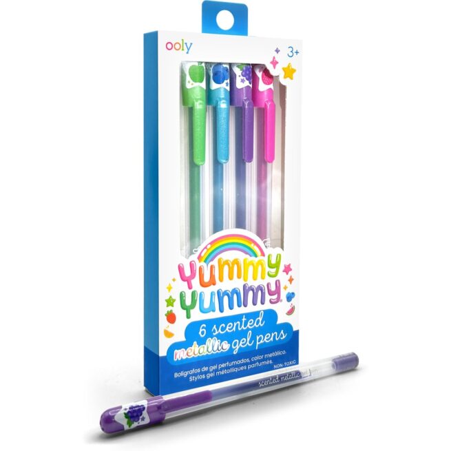 Ooly Pen – Yummy Yummy Metallic Gel Pens/6