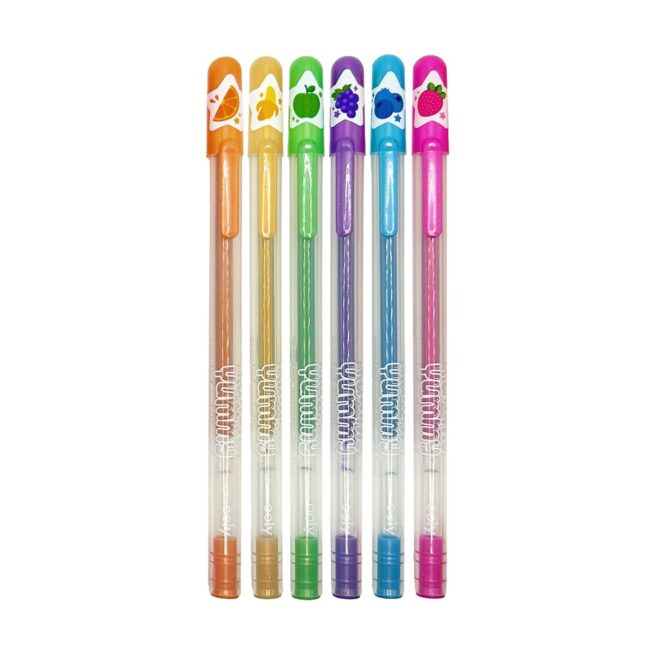 Ooly Pen – Yummy Yummy Metallic Gel Pens/6 - Image 2