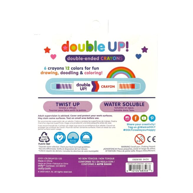 Ooly Crayons Double-Ended - Double Up! - Image 5
