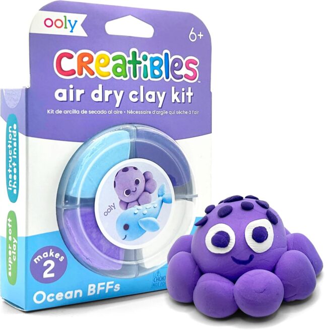 Ooly Creatibles Air Dry Clay Kit - Ocean BFF's