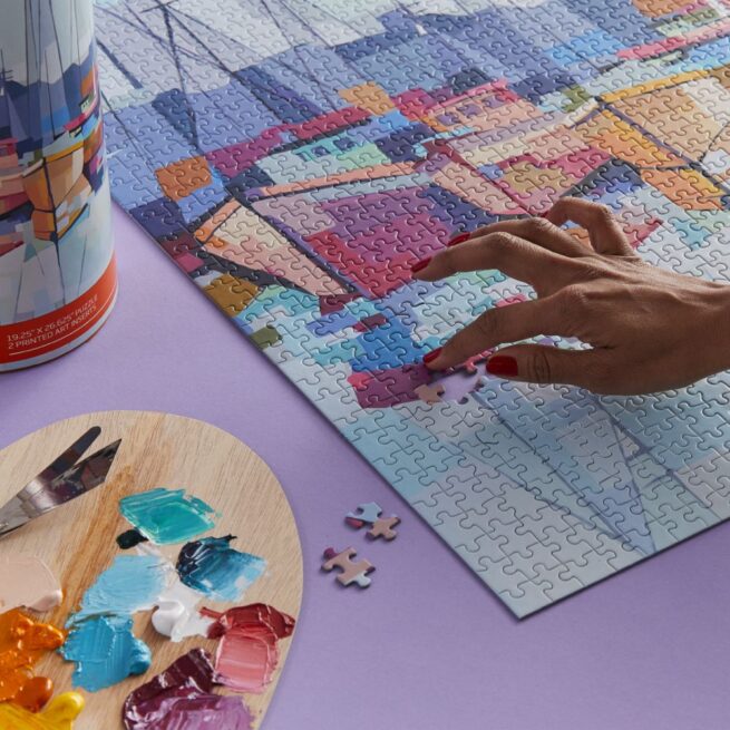 WerkShoppe 1000 Pc Puzzle – Marina - Image 3
