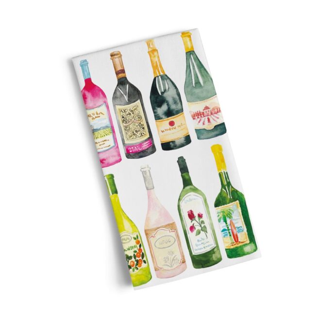 WerkShoppe Cotton Tea Towel – Wine Cellar - Image 2