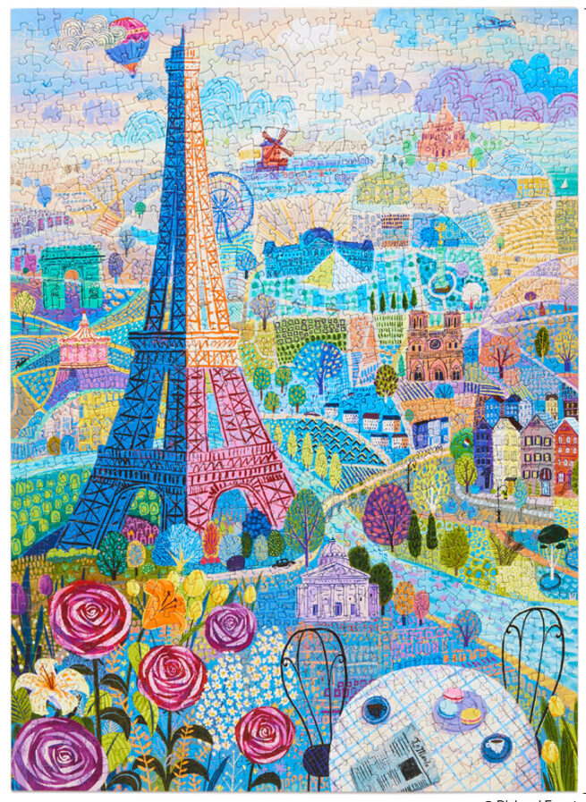 WerkShoppe 1000 Pc Puzzle – Paris - Image 2