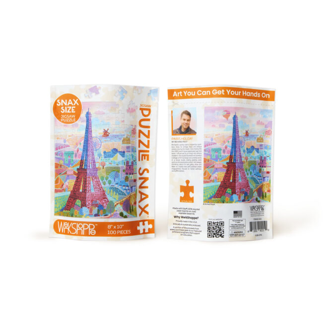 WerkShoppe Snax 100 Pc Puzzle – Paris - Image 2