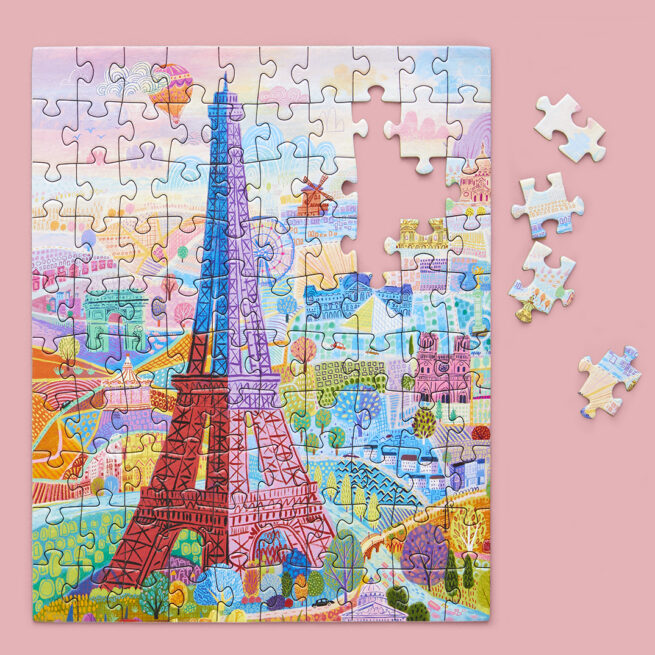 WerkShoppe Snax 100 Pc Puzzle – Paris - Image 3