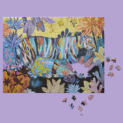 Werkshoppe Striped Tiger 500 pc Puzzle Werkshoppe Striped Tiger 500 pc Puzzle