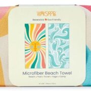 WerkShoppe Large Beach Towel – Sun & Sea