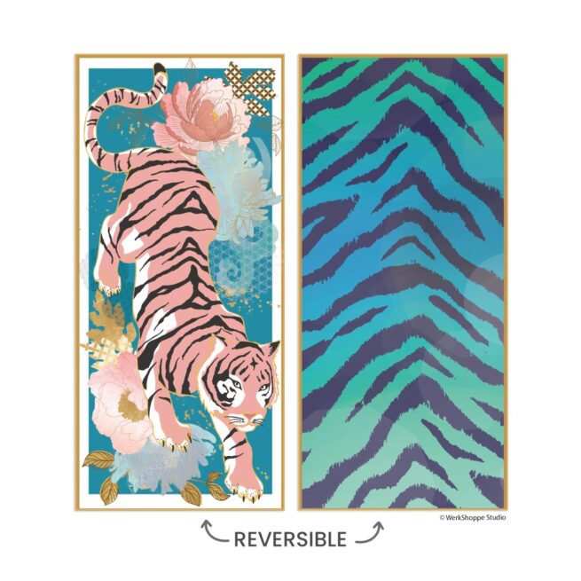 WerkShoppe Large Beach Towel – Crouching Tiger - Image 3