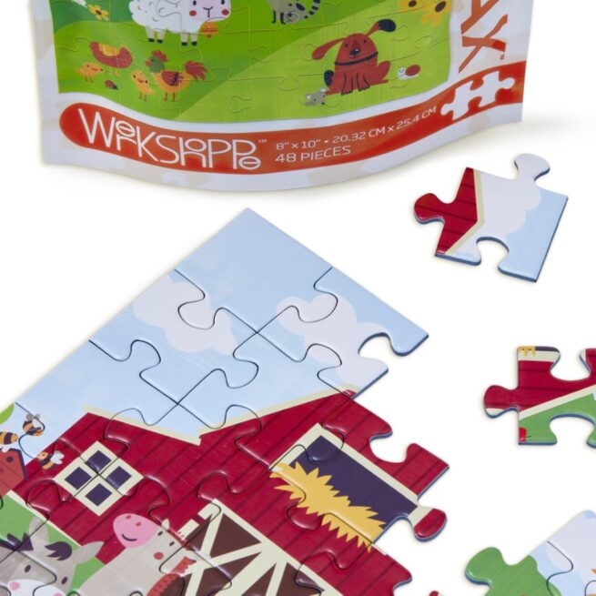 WerkShoppe Snax 48 Pc Puzzle – Farm Life - Image 3