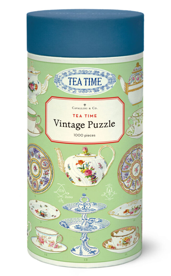 Cavallini - 1000 Pc Puzzle Tea Time