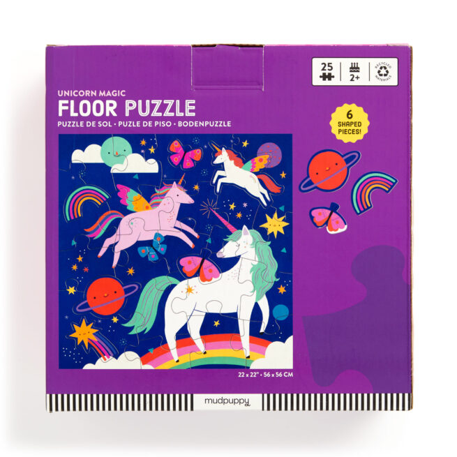 Mudpuppy 25 Pc Floor Puzzle - Unicorn Magic - Image 3