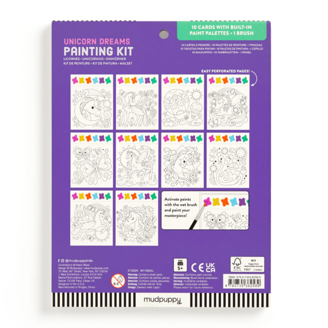 Mudpuppy Painting Kit - Unicorn Dreams - Image 4
