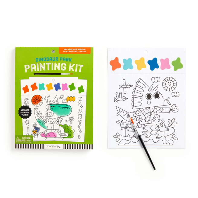 Mudpuppy Painting Kit - Dinosaur Park - Image 3