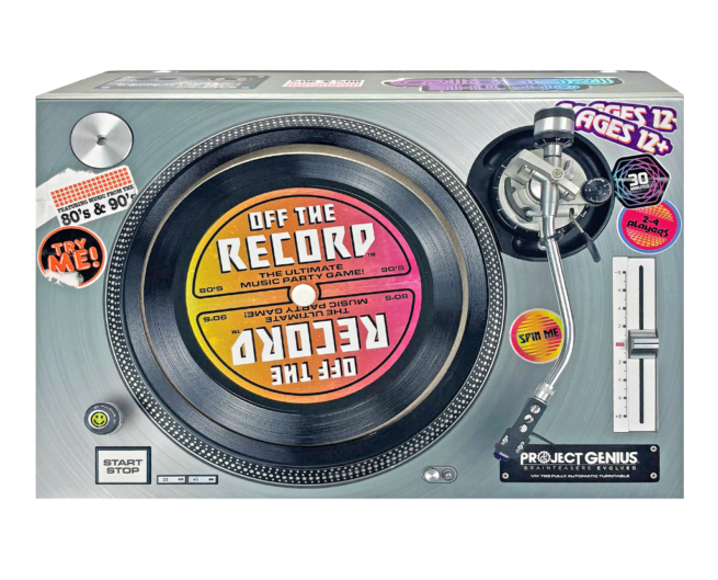 Project Genius - Off the Record Board Game