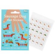 Rex London Child Nail Stickers - Sausage Dog - Image 2
