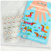 Rex London Child Nail Stickers - Sausage Dog - Image 3