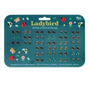 Rex London Stick on Earrings - Ladybird