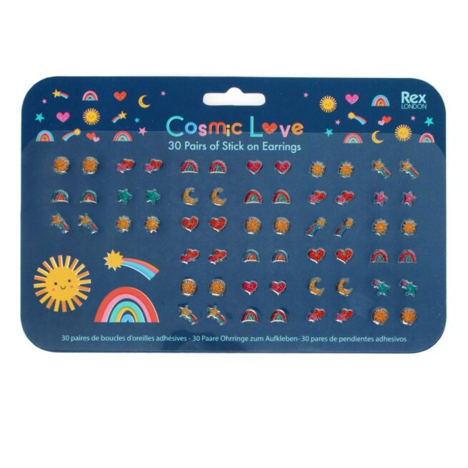 Rex London Stick on Earrings - Cosmic Love
