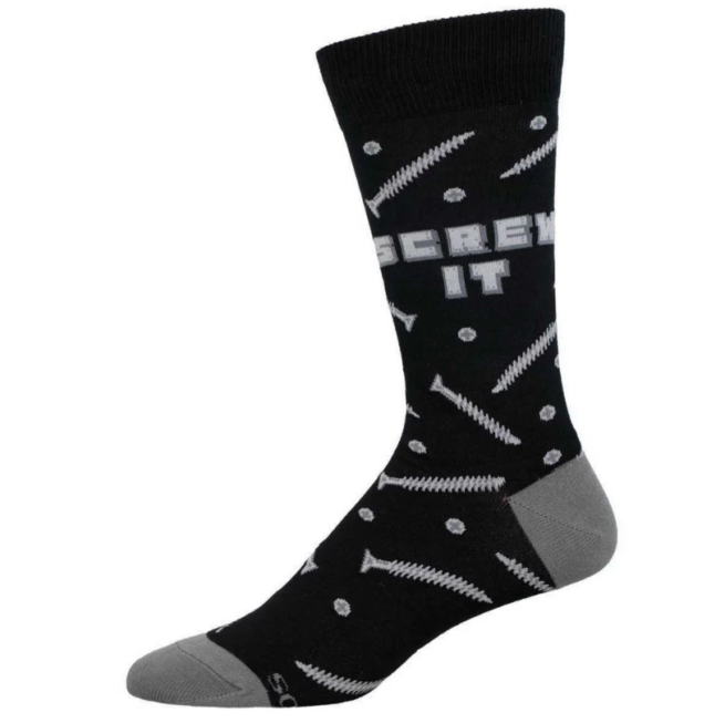 Socksmith Mens Socks - Screw It