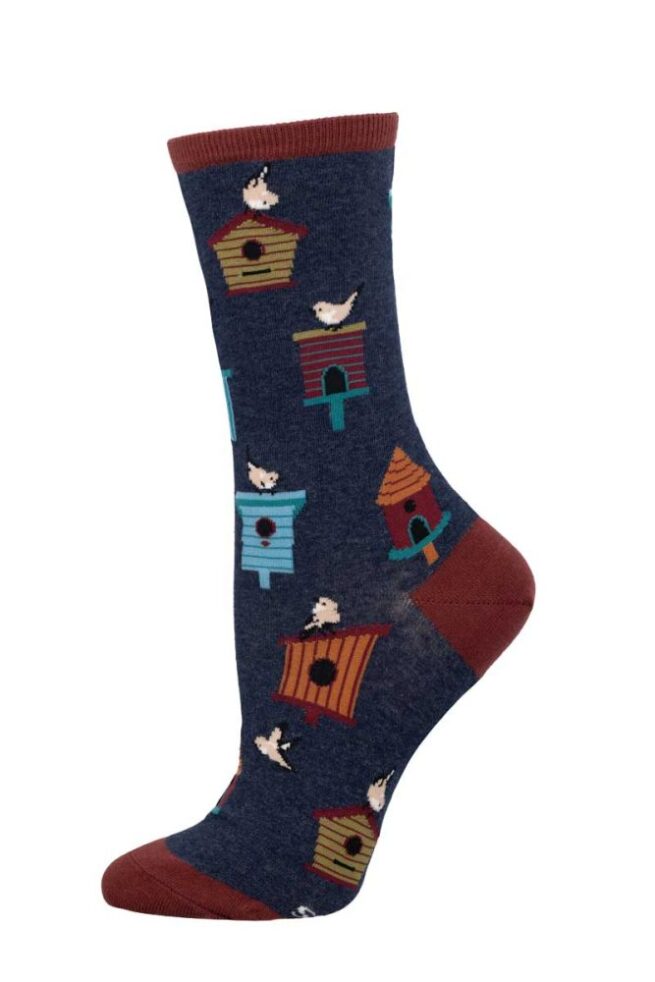 Socksmith Ladies Socks - Birdhouses