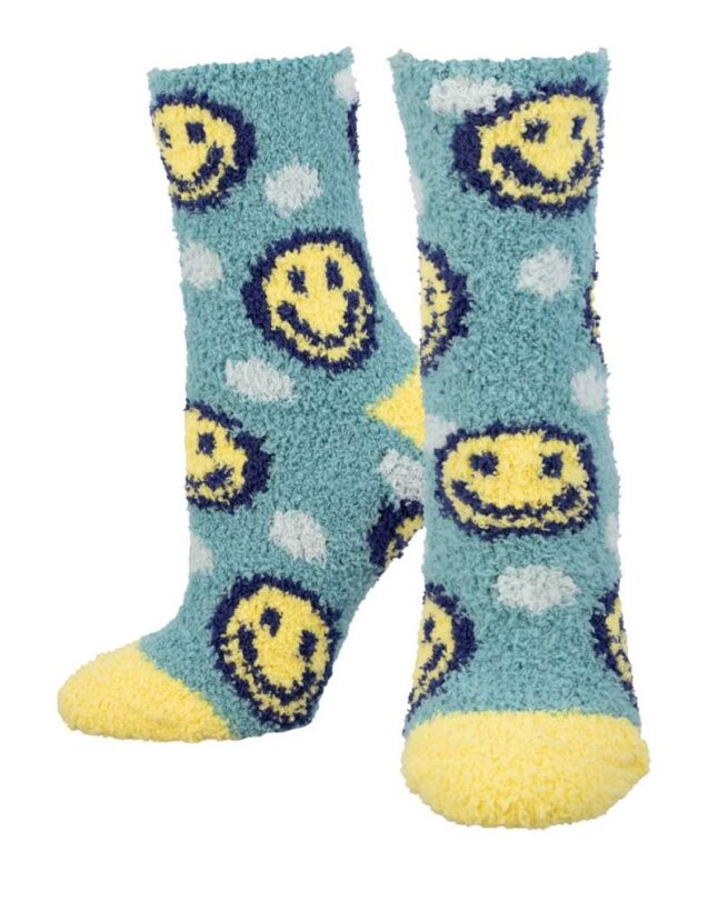 Socksmith Warm & Cozy Ladies Socks - Happy Face