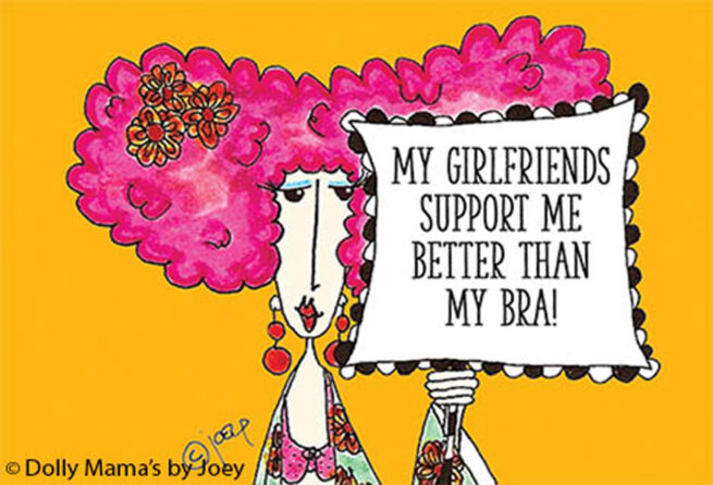 Ephemera Magnet - My Girlfriends Support Me