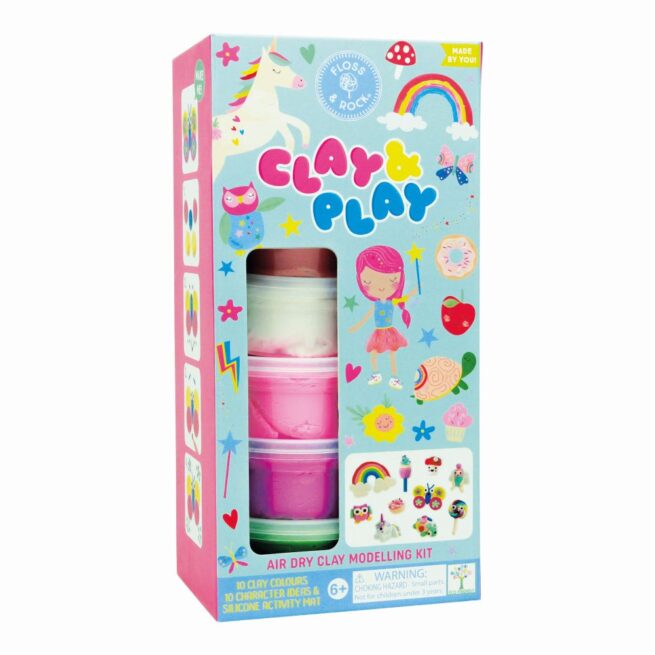 Floss & Rock Clay & Play - Rainbow Fairy