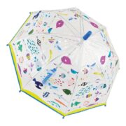 Floss & Rock Colour Changing Umbrella - Ocean Transparent - Image 3