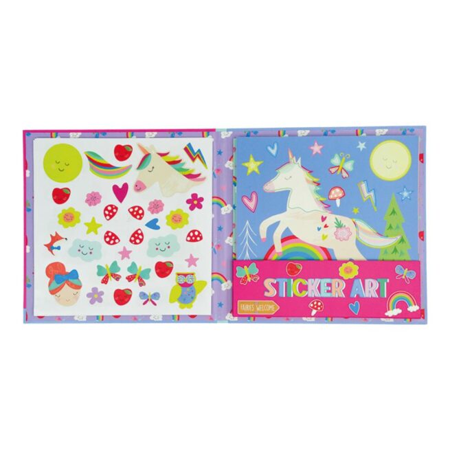 Floss & Rock Sticker Art - Rainbow Fairy - Image 2
