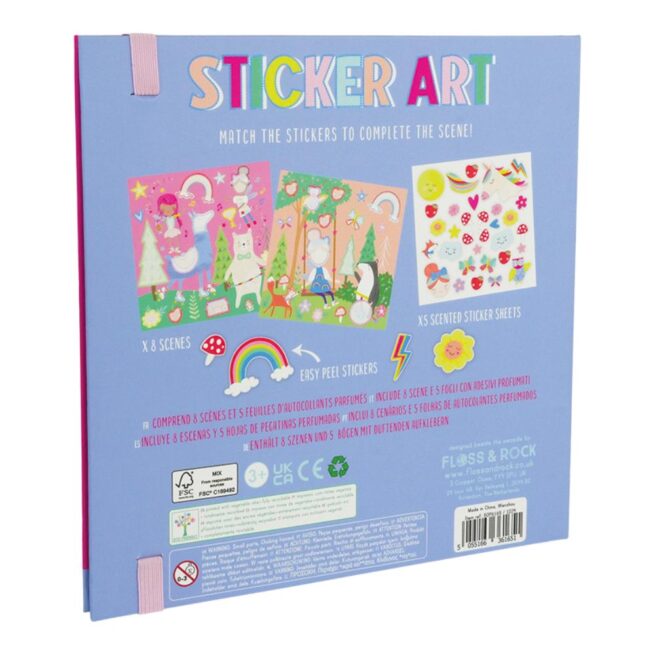 Floss & Rock Sticker Art - Rainbow Fairy - Image 3