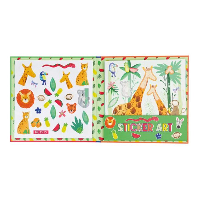 Floss & Rock Sticker Art - Jungle - Image 2