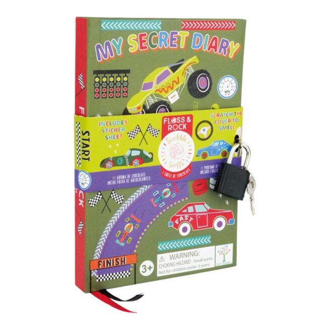 Floss & Rock My Secret Scented Diary - Cars